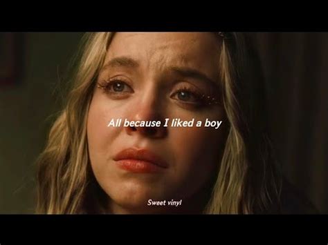 Sabrina Carpenter Because I Liked A Boy Lyrics YouTube