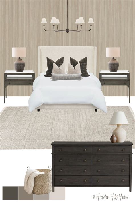 Bedroom Decor Mood Board In Beige Bedroom Decor King Bedroom