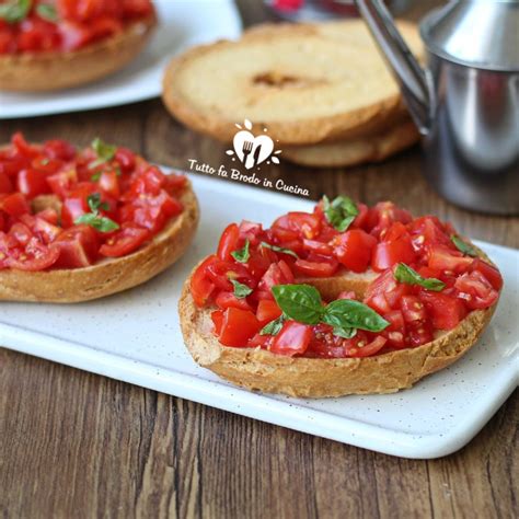 COME FARE LE FRISELLE AL BASILICO E POMODORO Tutto Fa Brodo In Cucina