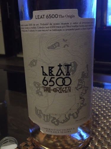 2020 Crama Atelier Leat 6500 The Origin Cabernet Sauvignon Feteasca