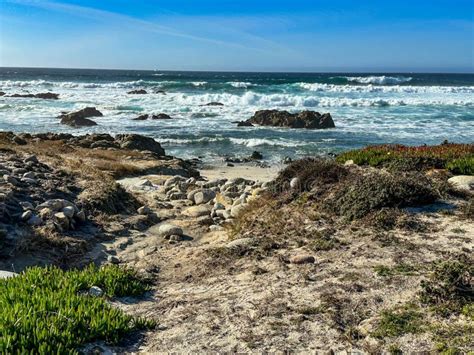 Picturesque View Of Monterey Peninsula On 17 Mile Drive In California