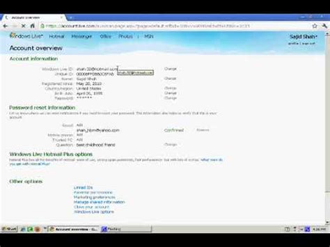 How To Change Your Hotmail Password Easily YouTube