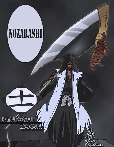 -Kenpachi-Nozarashi Shikai Release [SPOILER ALERT] by Ayce104 on DeviantArt