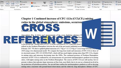 How To Make Cross References In Word YouTube