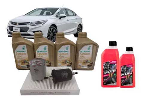 Kit Troca Óleo Dexos 0w20 Cruze Turbo 1 4 2018 A 22 aditivo