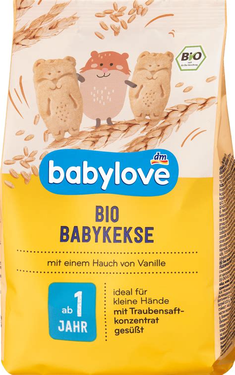 Babylove Bio Babykekse Vanille Ab Jahr G Dauerhaft G Nstig