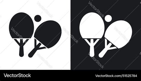 Ping pong icon Royalty Free Vector Image - VectorStock