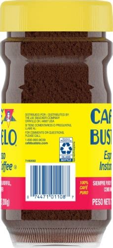 Cafe Bustelo® Espresso Instant Coffee, 7.05 oz - Kroger