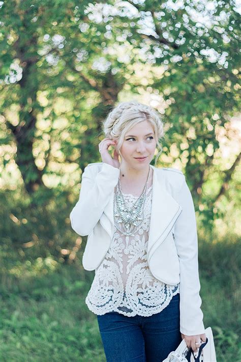 Maiden Braids And White On White Pretty Little Details