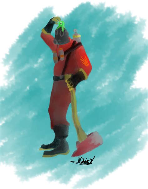 Tf2 Pyro By Kevlarflounder On Deviantart