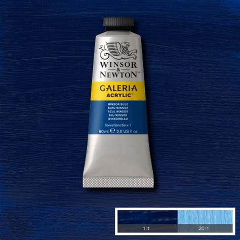 AKRYLFÄRG WINSOR NEWTON GALERIA WINSOR BLUE 706 BAUHAUS