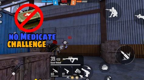 No Medicate Challenge Garena Free Fire Vedant Gamer Youtube