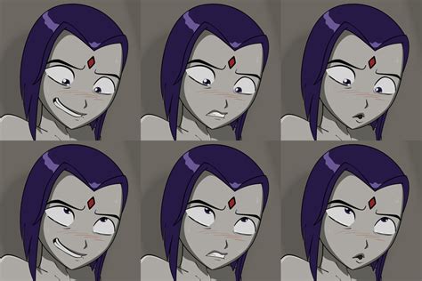 Raven Faces By PervyJimmy Hentai Foundry