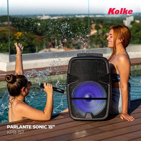 TUPI S A PARLANTE KOLKE KPB 157 SONIC 15 C 2 MIC