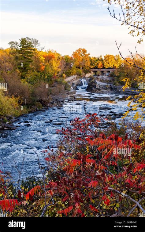 The Hogs Back Falls And Bridge Prince Of Wales Falls Waterfalls On