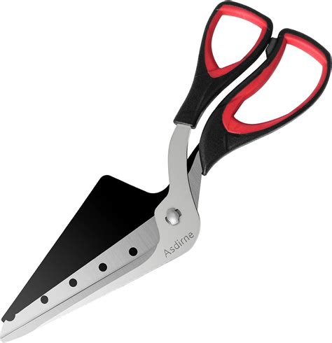 Asdirne Pizza Scissors Pizza Cutter Ultra Sharp Detachable Blade With