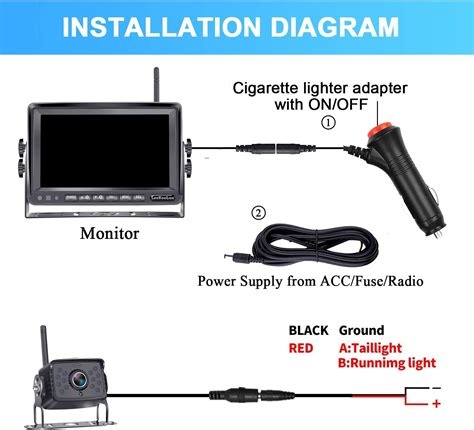 Leekooluu Backup Camera Wiring Diagram Printable Form Templates And