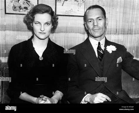 Doris Duke and husband James H.R. Cromwell, February, 1935 Stock Photo - Alamy