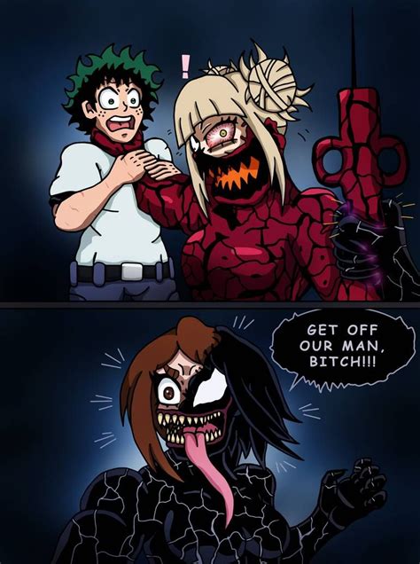 Mhavenom Get Off Our Man Bitch By Edcom02 On Deviantart Anime