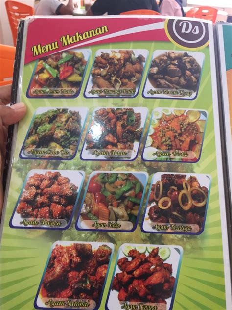 Carta Del Restaurante Kedai Kopi Dewi Seafood Pekanbaru