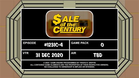 Sale of the Century Game Show Software - Etsy