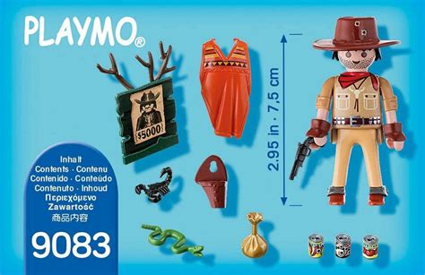 Playmobil Especial Vaquero Oeste Western Cazarrecompensas