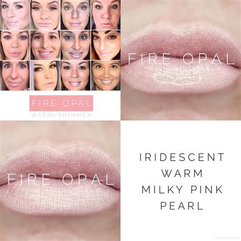 Fire Opal Lipsense A Warm Toned Color That Has A Golden Pink Shimmer