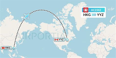 Ac Flight Status Air Canada Hong Kong To Toronto Aca