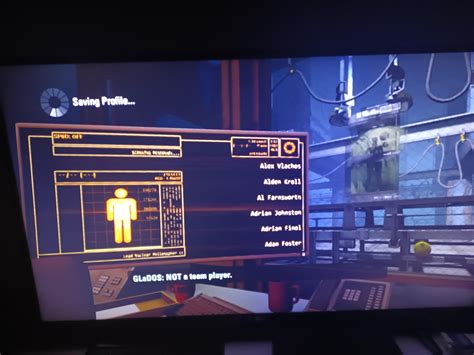 So, i was playing portal yesterday and this occured to me. my caracter is looking into the Blue