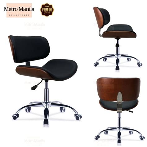 Bentwood Walnut Wood Designer Elegant Home Office Chair Computer Chair