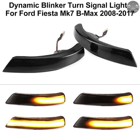 Pcs Dynamic Turn Signal Light Led Side Wing Rearview Mirror Indicator