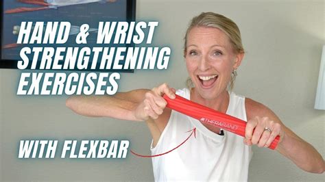 Hand and Wrist Strengthening Exercises with Flexbar: Follow Along ...