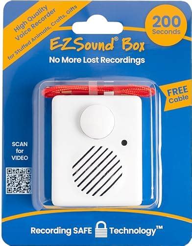 Ezsound Build A Bear Voice Recorder 30 Seconds Stuffed