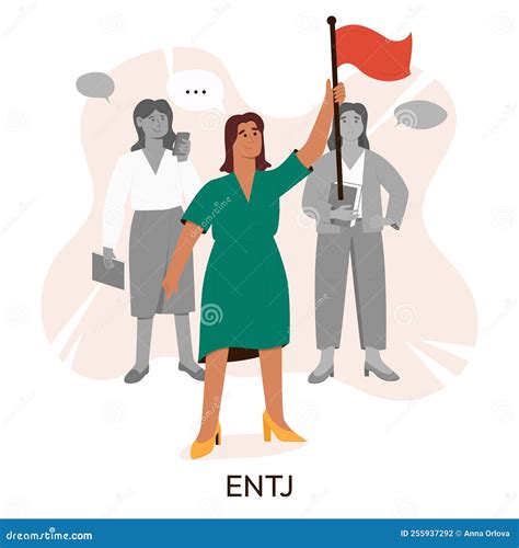 Mbti Person Types Concept Socionics Mbti Personality Test Stock