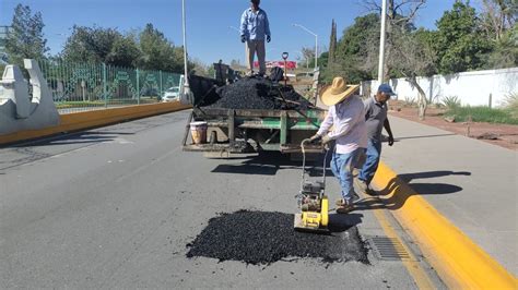 La Dirección de Obras Públicas en Lerdo realizó intensos trabajos de