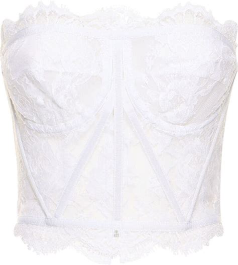 Dolce And Gabbana Lace Corset Top Shopstyle