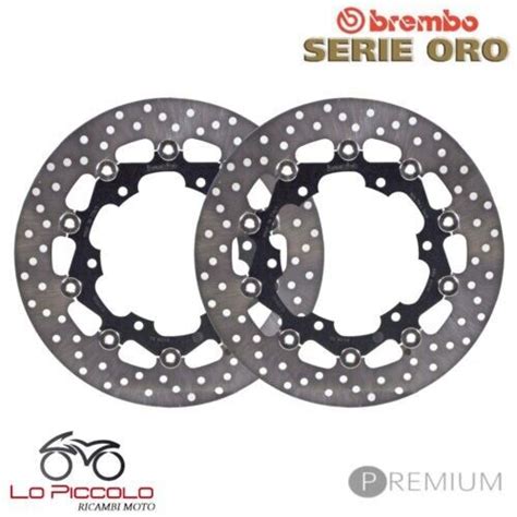 Paire Disques de Frein Avant BREMBO Série Or Flottant Yamaha 1000 YZF