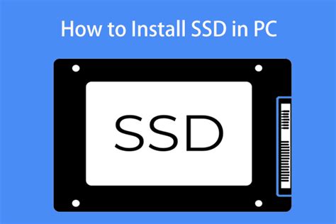 ¿cómo Instalar Un Ssd En Un Pc ¡aquí Tienes Una Guía Detallada Minitool