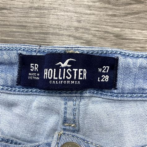 Hollister Leggings Skinny Leg Stretch High Rise Blue Denim Jeans Women