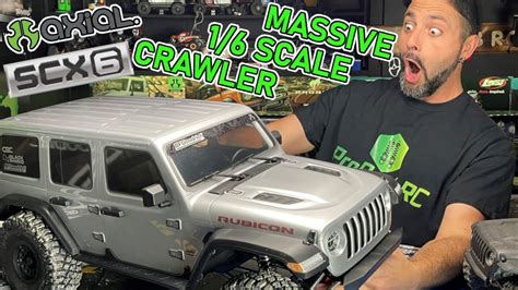 AXIAL RACING SCX6 Jeep Wrangler Unlimited Rubicon 1 6 Scale RTR