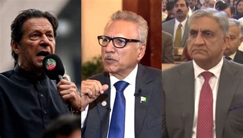 Violation Of Oath Imran Asks President Alvi To Order Inquiry Against