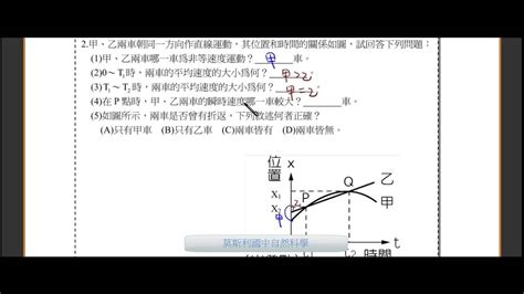 國三理化速度與速率必考題型解析2【國中理化】 Youtube