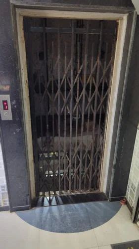 Mild Steel Collapsible Elevator Door At Rs In Vasai Id