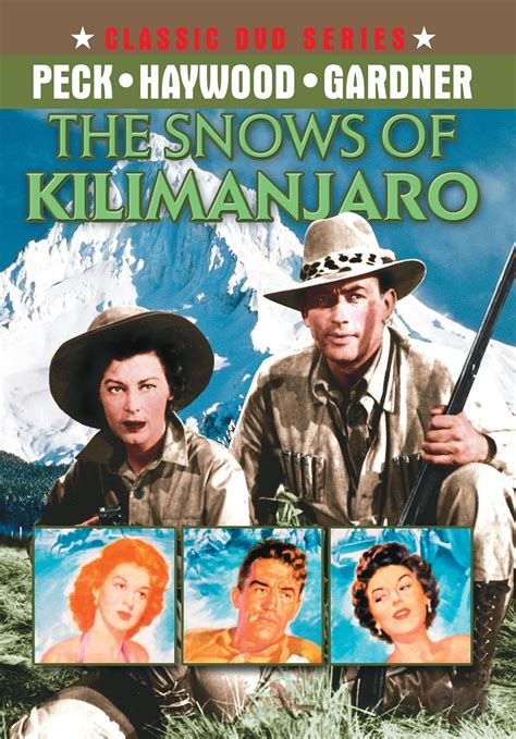 Amazon The Snows Of Kilimanjaro Gregory Peck Susan Hayward Ava