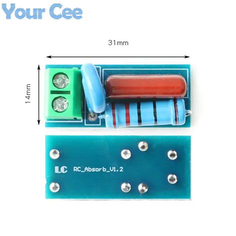 Módulo De Circuito De Absorciónsnubber Rc Relé De Protección De