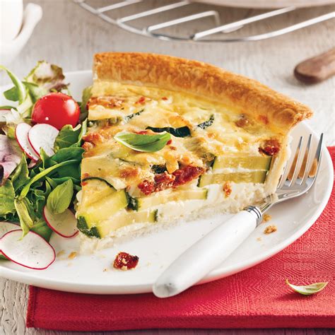 Quiche Au Fromage Et Courgettes Les Recettes De Caty