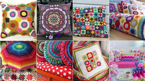 Beautifull Creative Crochet Cushion Covers Latest Designers