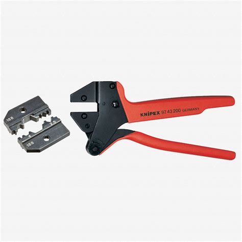 Knipex Crimp System Pliers And Crimping Die Solar Cable Connectors