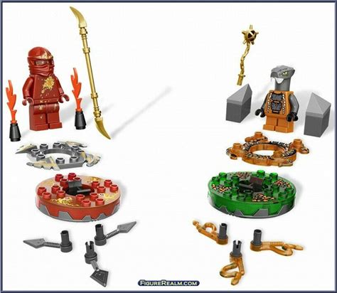 Weapon Pack Ninjago Spinner Sets Lego Action Figure