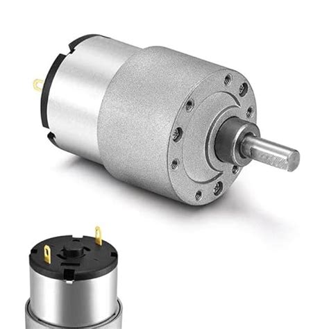 JGB37 520 DC 6V 12V 24V High Torque Gear Motor All Metal Gear Box